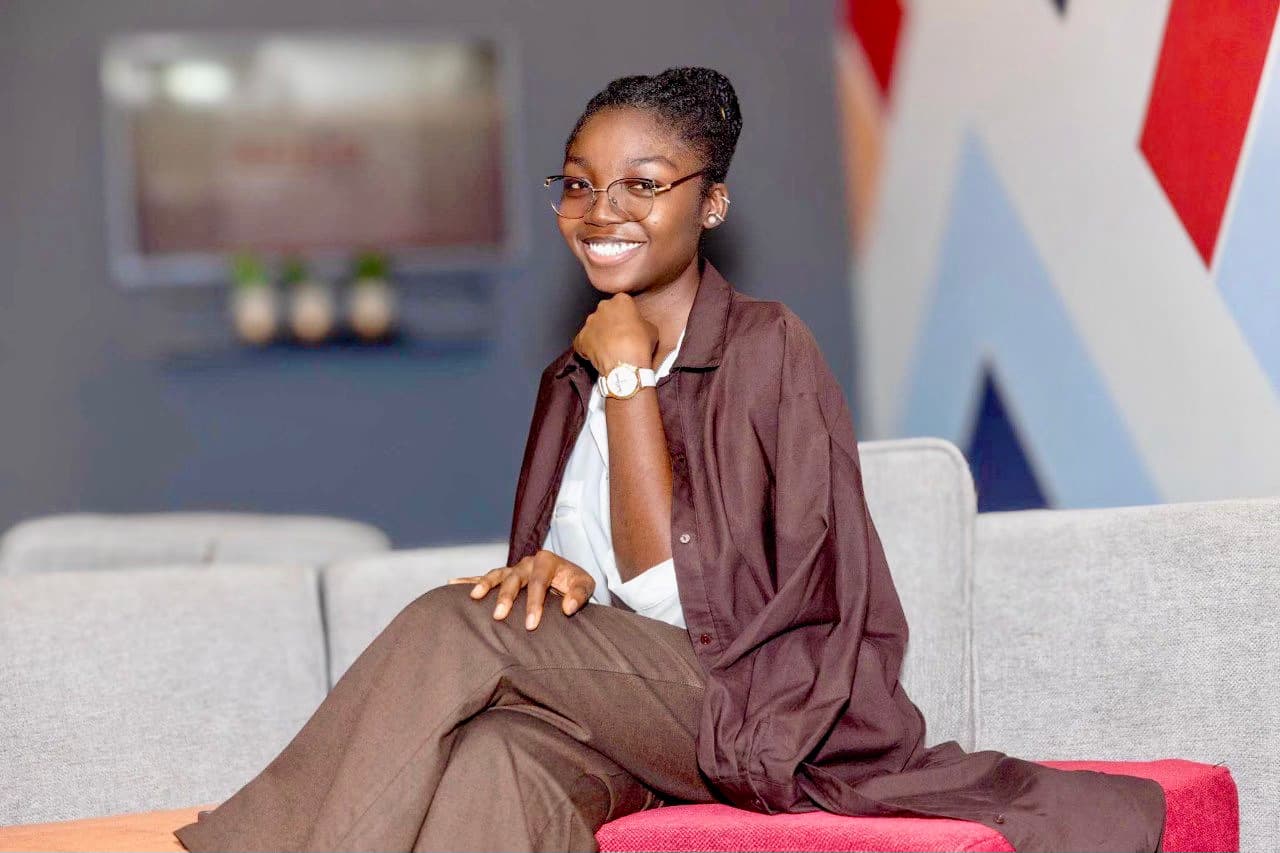 Stacey Elsie Lamptey speaking